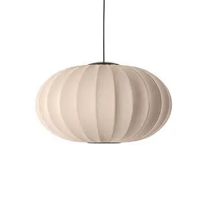 Made By Hand  - Knit-Wit 76 Oval Pendant LED - Sand Stone